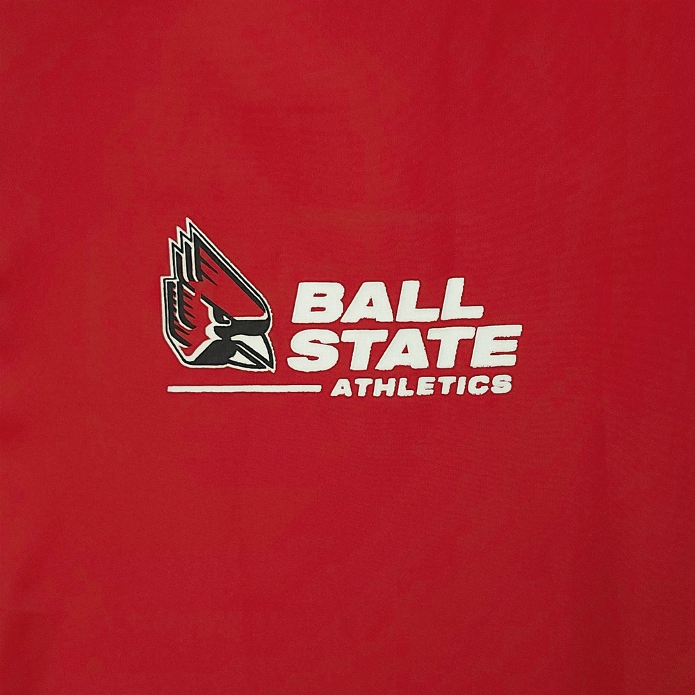 Nike Ball State Coaches Training Jacket Mens Small University Red AO5859-657 - Picture 5 of 12